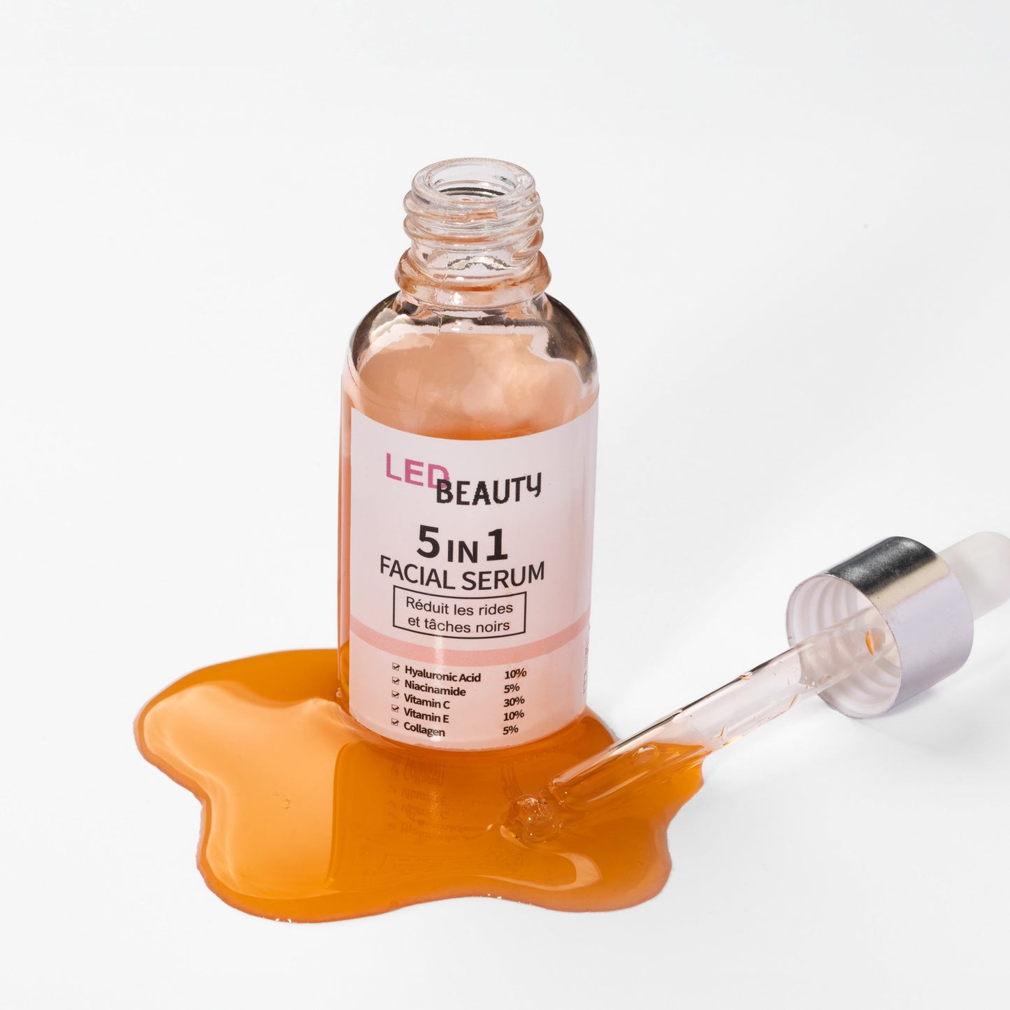 Facial serum-5 en 1-30 ml LED BEAUTY