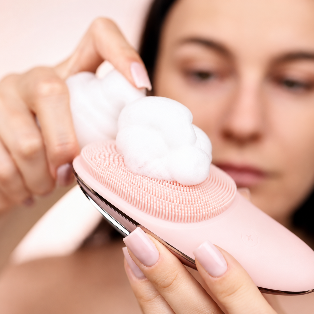 Brosse nettoyante visage EMS