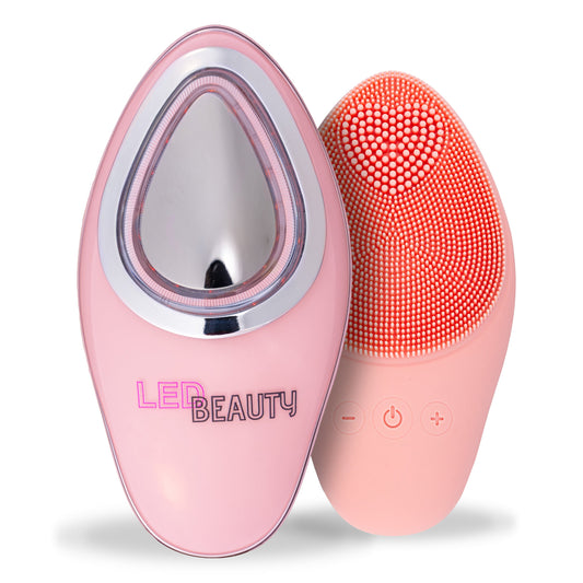 Brosse nettoyante visage EMS LED BEAUTY