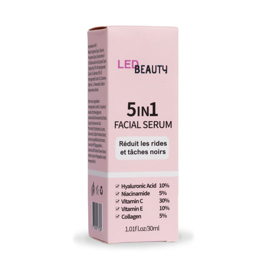 Facial serum-5 en 1-30 ml LED BEAUTY