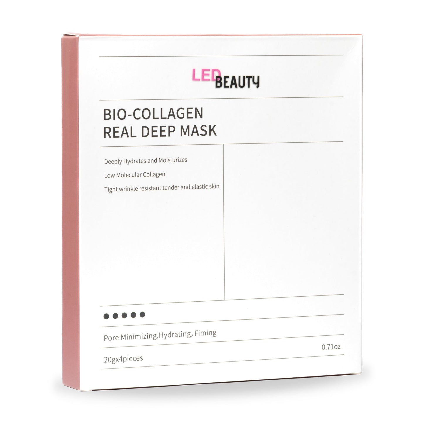 Masque BIO collagène LED BEAUTY